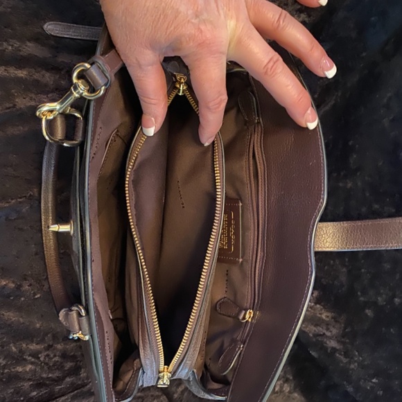 Coach Chocolate Brown Handbag - Picture 3 of 5